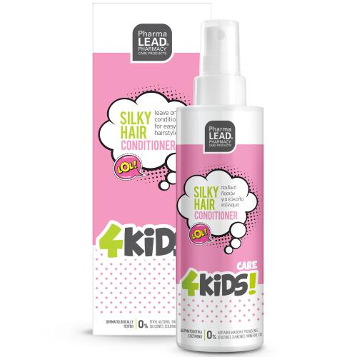 Pharmalead 4Kids Silky Hair Conditioner Παιδικό Spray Καθημερινής Χρήσης για Εύκολο Χτένισμα & Μεταξένια Μαλλιά, Χωρίς Ξέβγαλμα 150ml